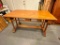Antique, Oak Library Table