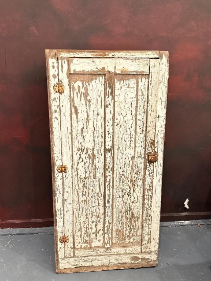 Anitque, Primitive White Painted Cabinet