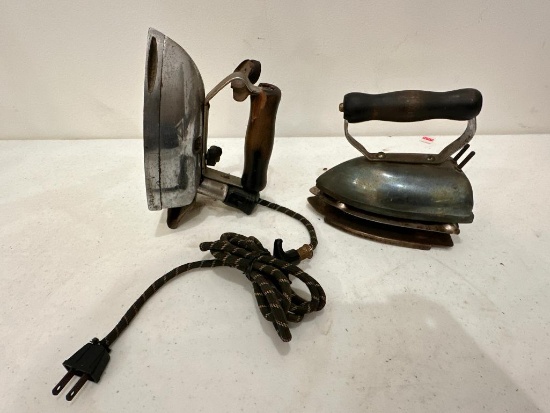 Pair of Vintage Irons