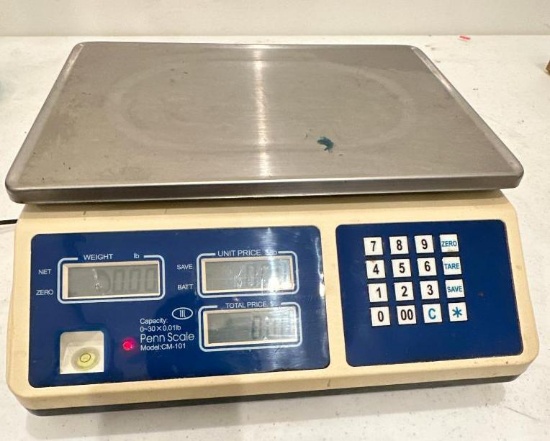 Penn Scale Model CM-101, Working