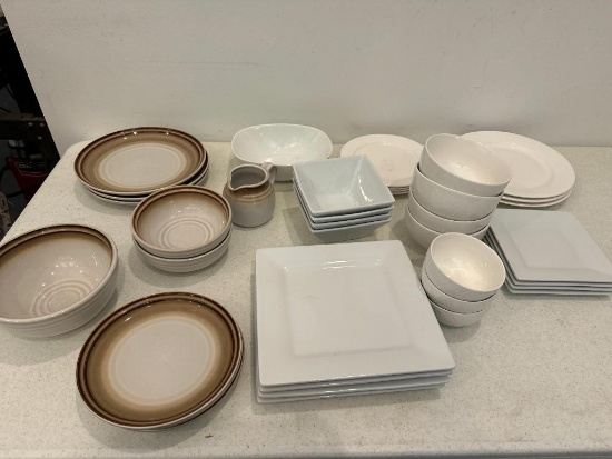 Group of China Plates as Shown