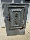 Antique, Metal Fridge, Pat. Date April 12,1904