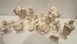 Ceramic Nativity Scene