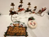 Group of Christmas Decorations