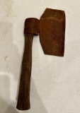 Antique Broad Axe with Small Handle