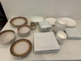 Group of China Plates as Shown