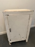 Painted, Metal Cabinet