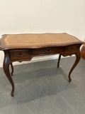 Leather Inlaid Writing Desk