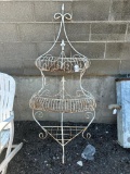 Wrought Iron, Outdoor Display Rack