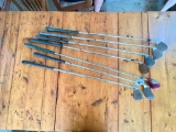 Group of Vintage Steel Shaft Golf Clubs