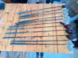 Set of Ram, Wizard, Graphite Shaft Golf Clubs in Ram Bag