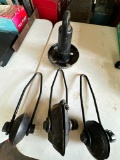 10lb Anchor and Three Boat Motor Muffs