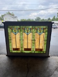 Nice, Framed, Stain Glass Window