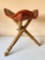3 Legged Stool with Removable Legs