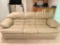 Beige Leather Couch