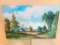 Artist Painted Canvas Wall Art