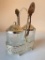 Vintage Silver Plated Jam Caddy