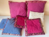 Group of Throw Pillows