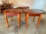Pair of Wooden End Tables