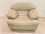 Beige Leather Chair