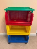Plastic Colorful Storage Bin