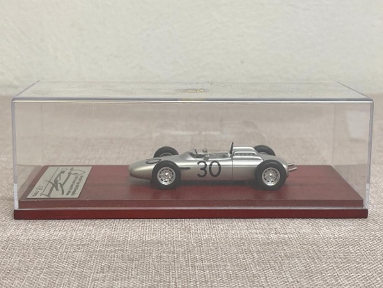 Signed Dan Gurney 1962 French Grand Prix Winner Porsche Type 804 Formula 1 Die Cast Car