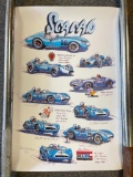 Signed/Numbered Scarab Race Car Print