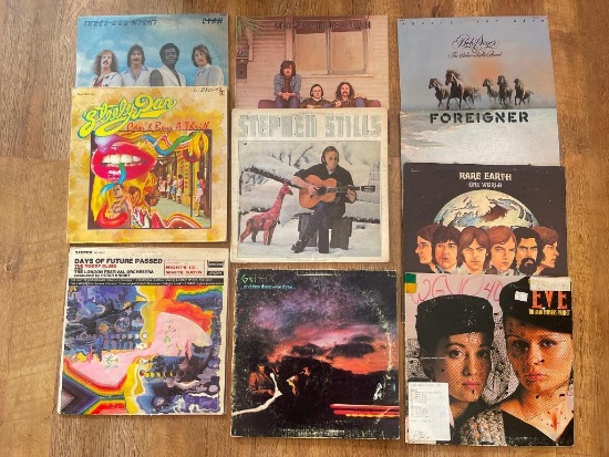 Collection of 10 Vinyl Record Albums