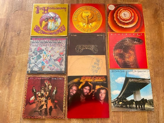 Collection of 10 Vinyl Record Albums