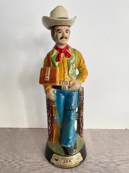 Jim Beam Cowboy Decanter