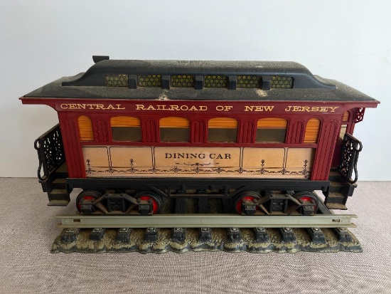 Jim Beam Train Dining Car Decanter with Plastic Track
