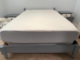 Painted Wooden Full Size Bed