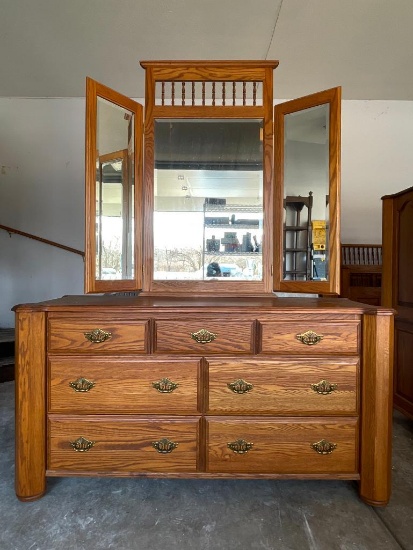 Dresser with Mirror