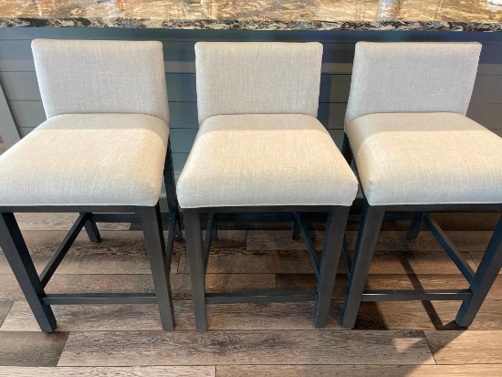 Set of 3 Matching Bar Stools