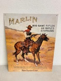 Contemporary Tin Sign - Marlin Fire Arms