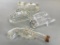 Group of Vintage Glass Candy Holders