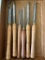 Mixed Group of Lathe Turning Tools