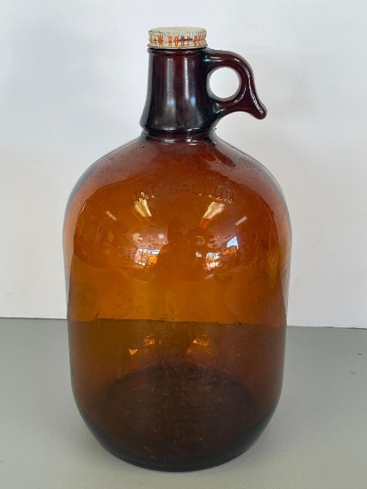 Glass A & W Root Beer Glass Bottle