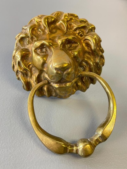 Vintage Brass Door Knocker