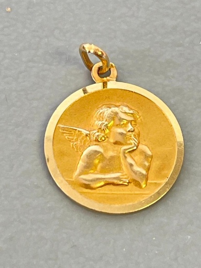585 (14K)Gold Medallion - 2.3 grams