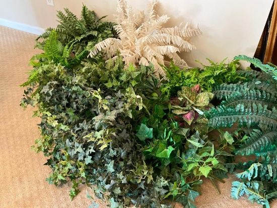 Group of Artificial Plants