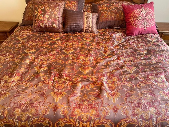 King Size Comforter with Shams