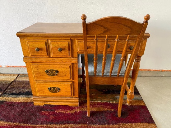 Small Desk with Chair