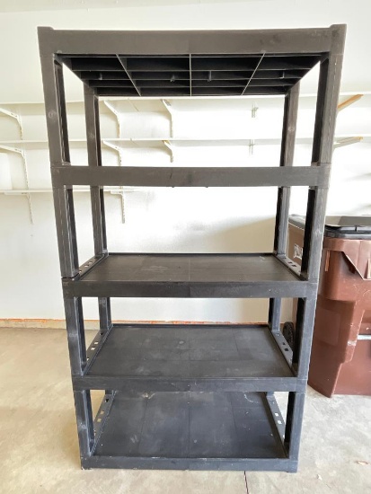 Heavy Duty Plastic Shelving