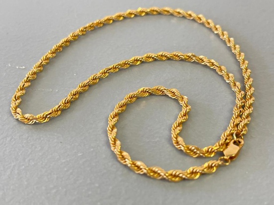 585 (14K) Gold Necklace - 17.5 grams