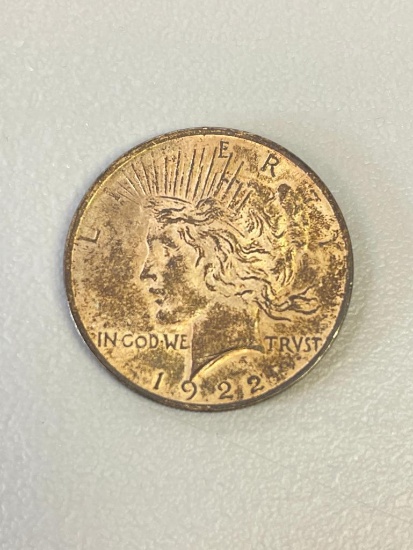 1922 Peace Dollar Coin