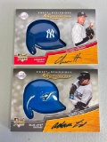 Pair of 2007 Upper Deck Sweet Beginnings Baseball Cards