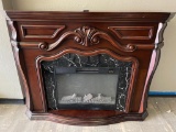 Fireplace Heater with Mantle