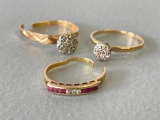 10K and 14K Gold Rings