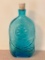 Empoli Blue Glass Bottle